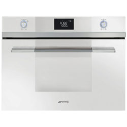 SMEG SF4120MCB Linea Aesthetic Combination Microwave Oven, White